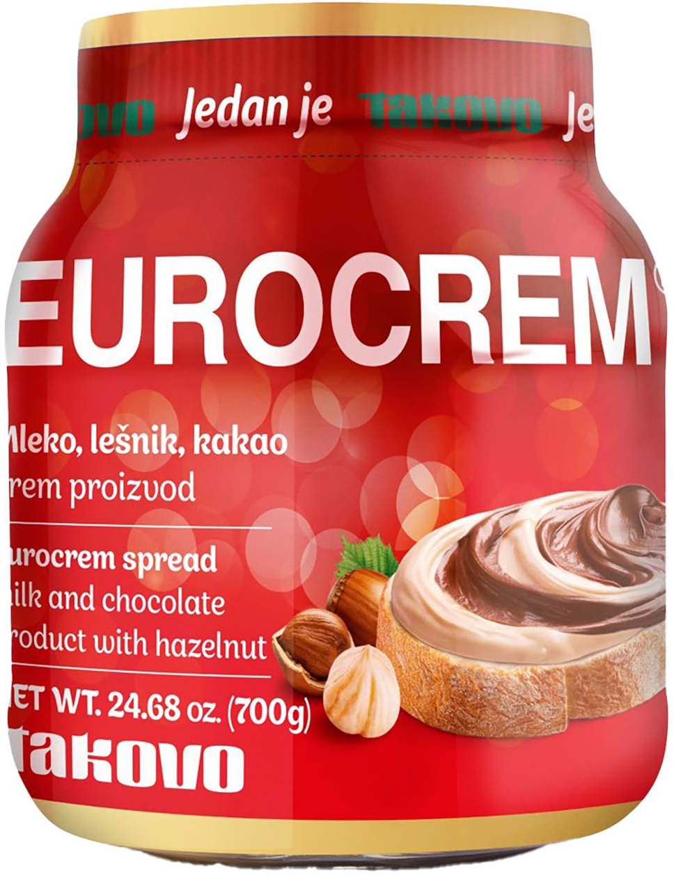 KREM EUROCREM MEŠANI 700G SWISSLION-slika