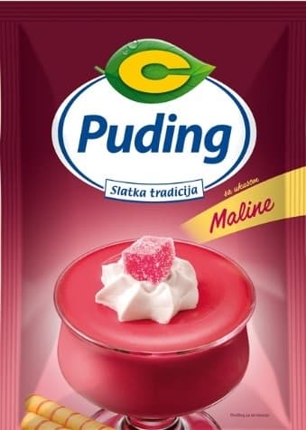 Puding malina C 40g-slika