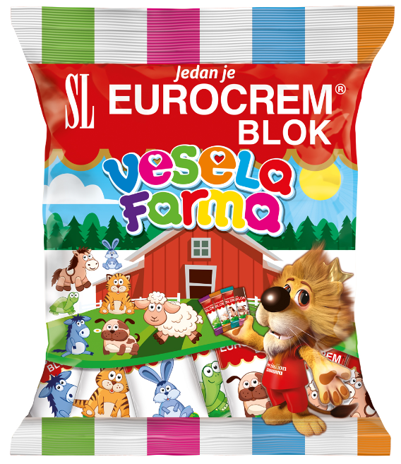 KREM TABLA VESELA FARMA 140G SL-slika