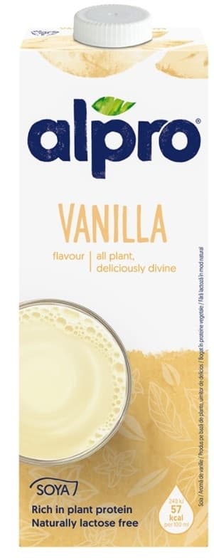 Mleko ukus vanile Alpro Soya 1l-slika
