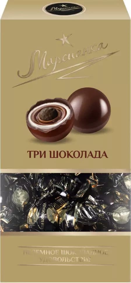 BOMBONJERA TRI ČOKOL 180G MARSIANKA-slika