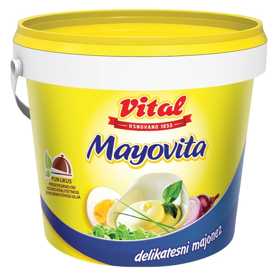 Majonez VITAL Mayovita delikates 900g-slika