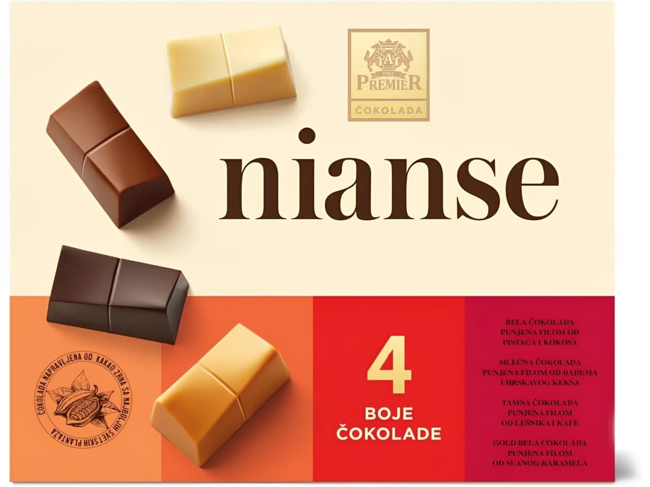 Praline Nianse Premier 145g-slika