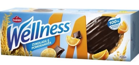 KEKS INT NARANDŽ PREL ČOK 155G WELL-slika