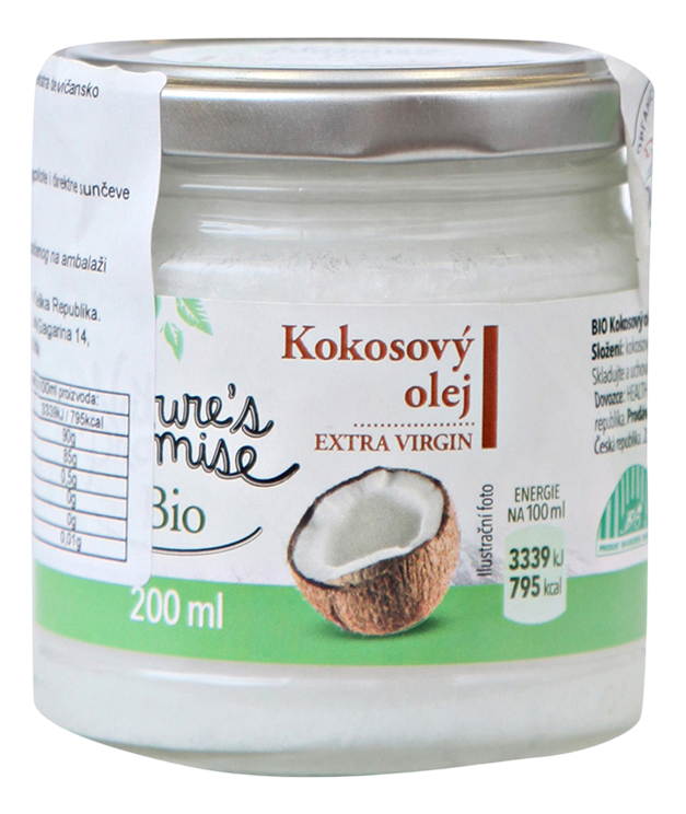 Kokosovo ulje NATURE'S PROMISE organsko 200ml-slika