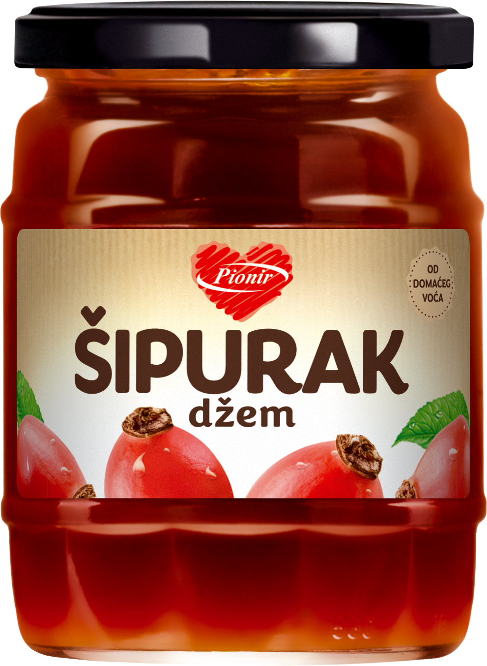 Dzem sipurak Pionir 680g-slika