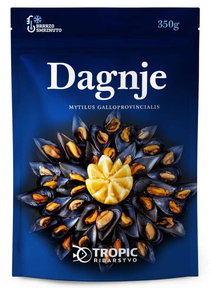 Smrznute Dagnje Tropic Trade 350g-slika