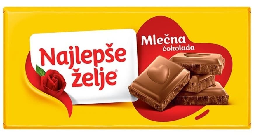 ČOKOLADA MLEČNA NŽ 160G ŠTARK-slika