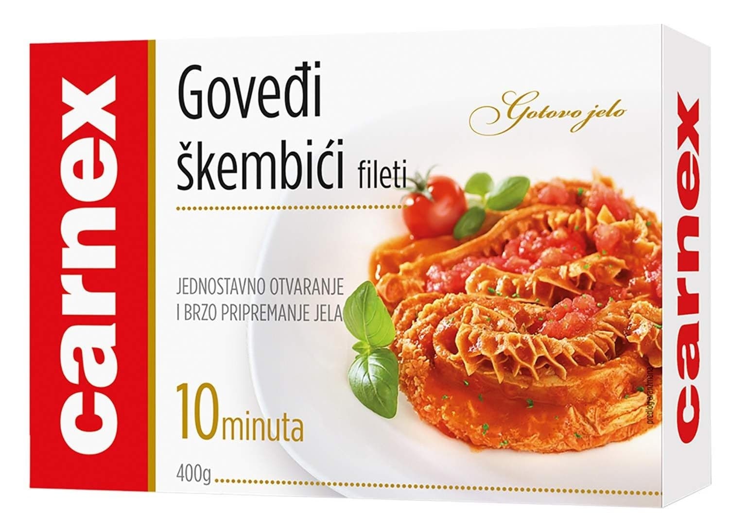 ŠKEMBIĆI GOVEĐI 400G CARNEX-slika