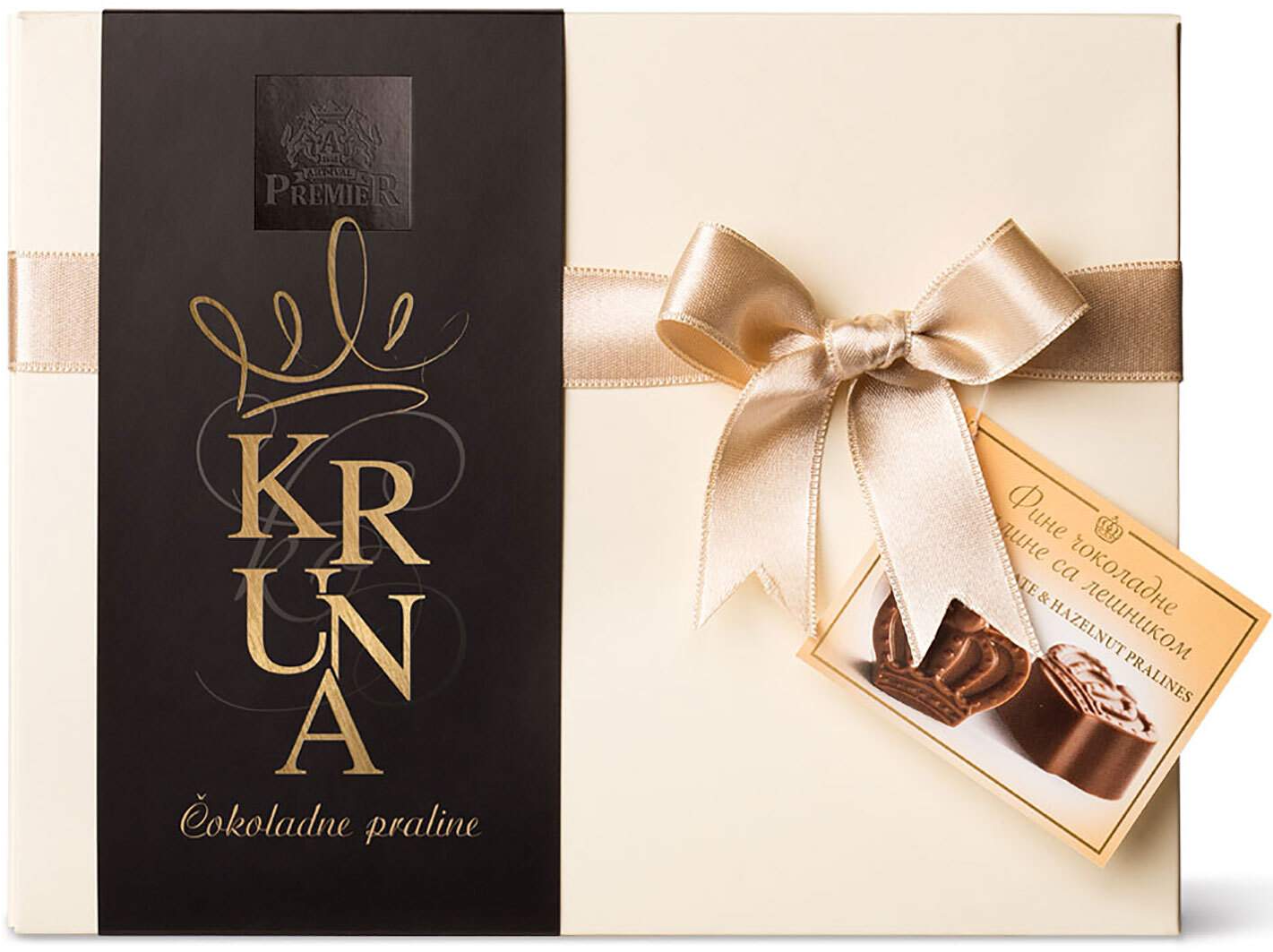 Pralina Kruna sa lesnik kremom 135g-slika