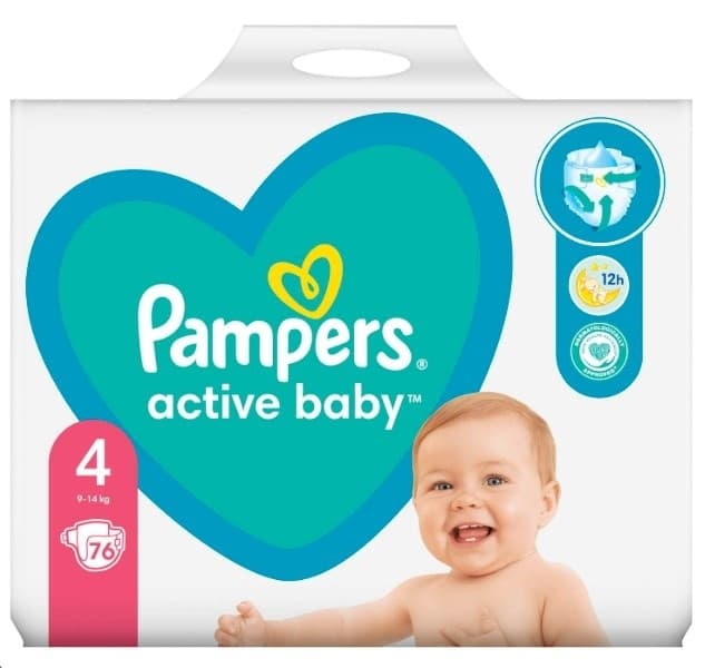 PAMPERS pelene GP 4 76kom-slika
