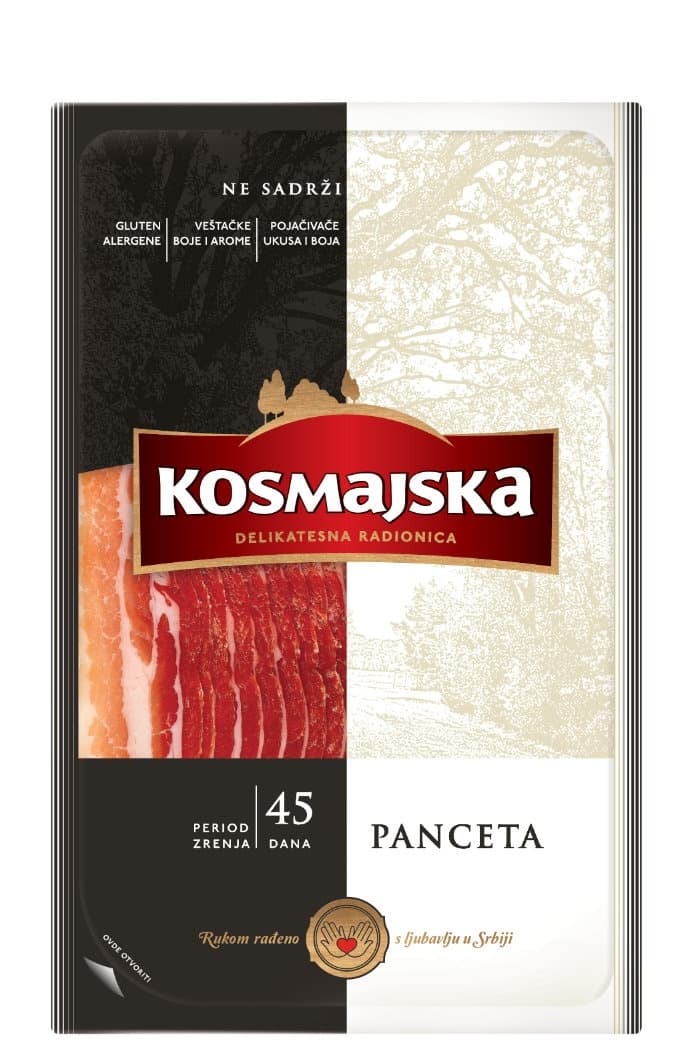 PANČETA SLAJS 100G KOSMAJSKA DELIKO-slika