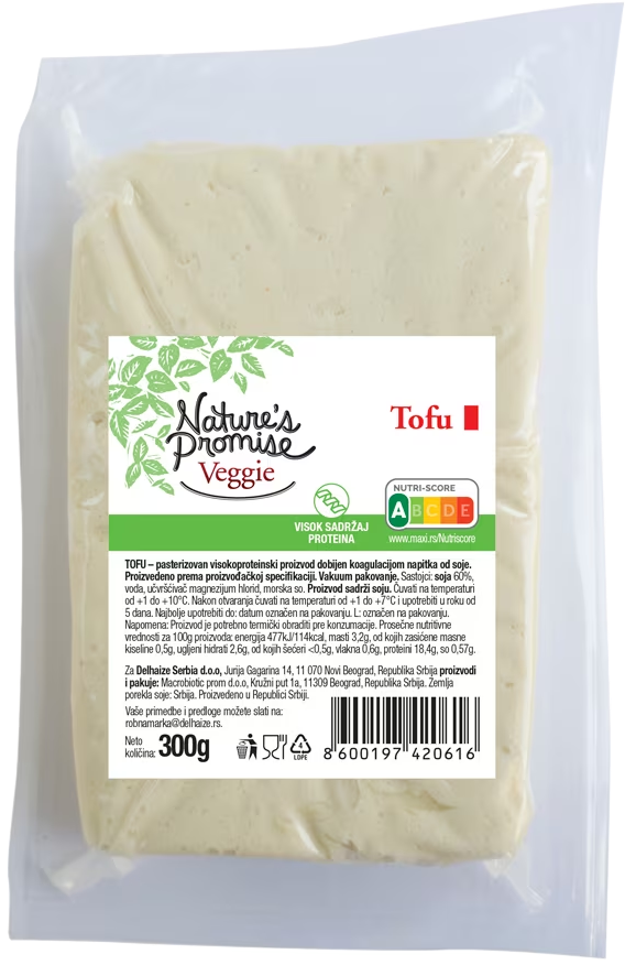 Nature's Promise tofu sir sa mirodjijom 300g-slika