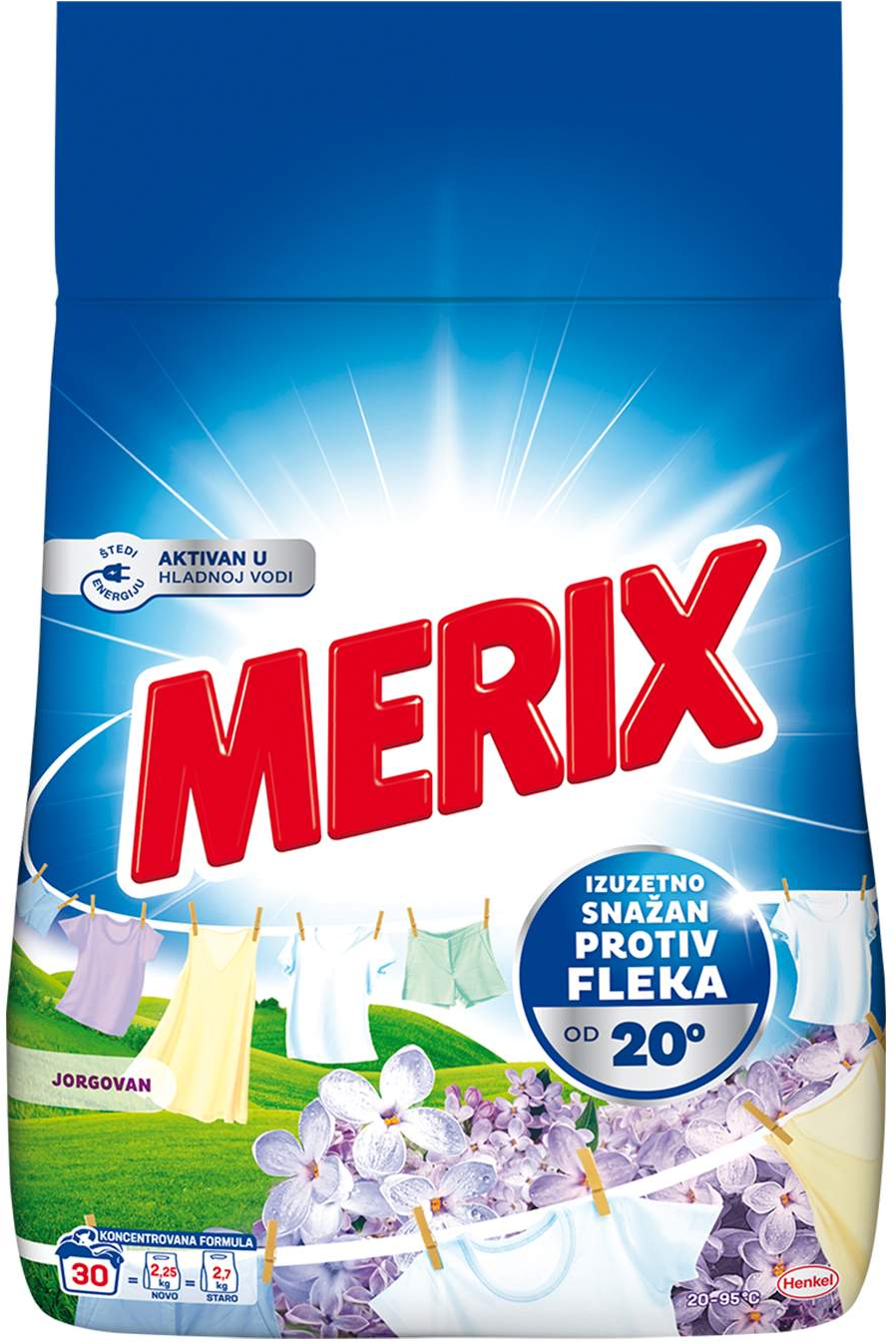 Merix Jorgovan prasak 2,25kg 30WL-slika