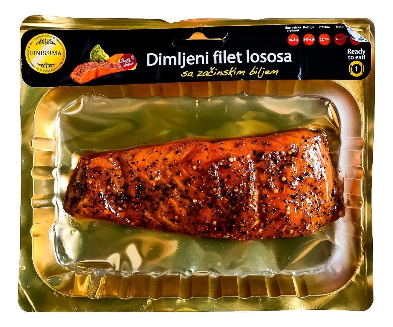 Dimlj.losos filet sa zacin.biljem df200g-slika