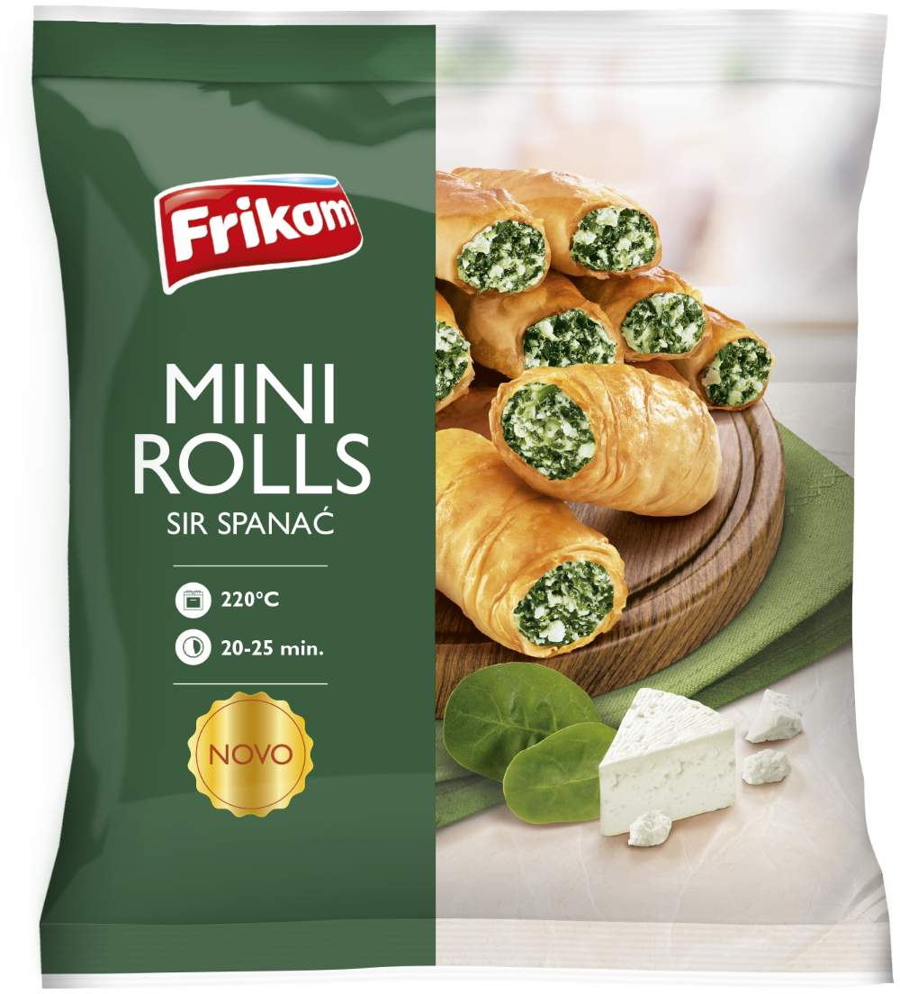 Smrznuti mini rolls sir spanac 500g-slika