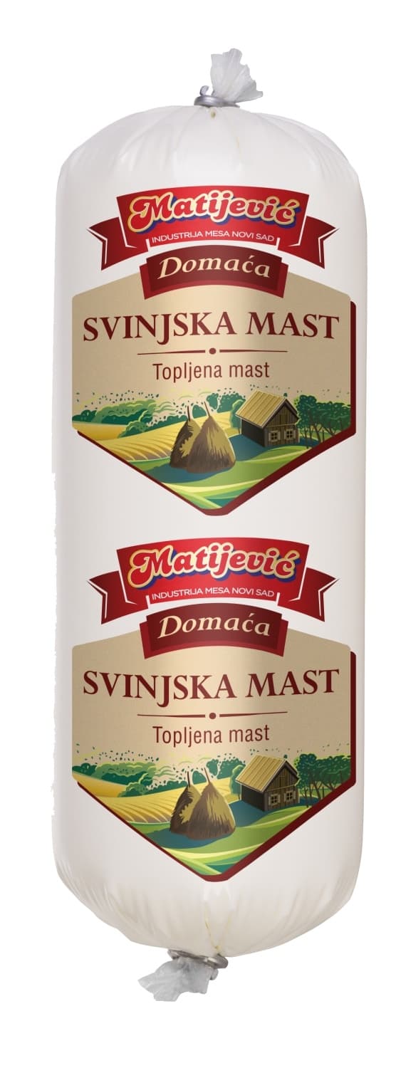 MATIJEVIĆ domaća svinjska mast 1kg-slika