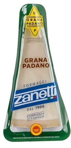 Parmezan Zanetti Grana Padano 32%mm 200g-slika
