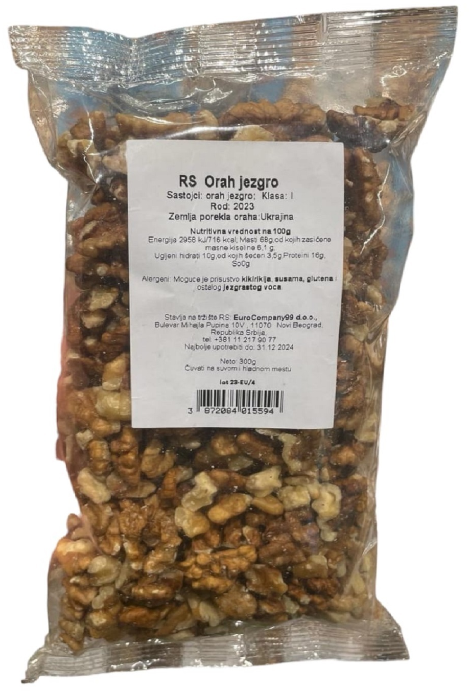 Orah jezgro EUROCOMPANY 300g-slika