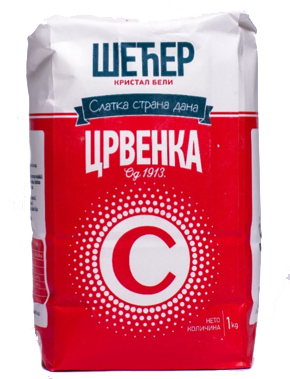 Secer kristal Crvenka 1kg-slika