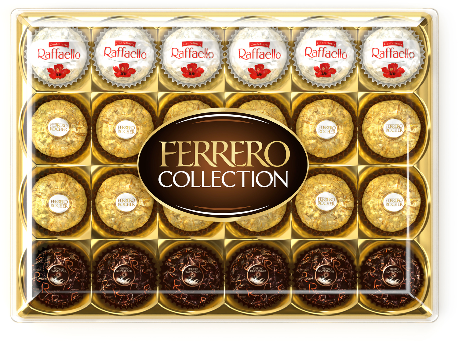 Bombonjera Ferrero Collection 269gr,Delt-slika