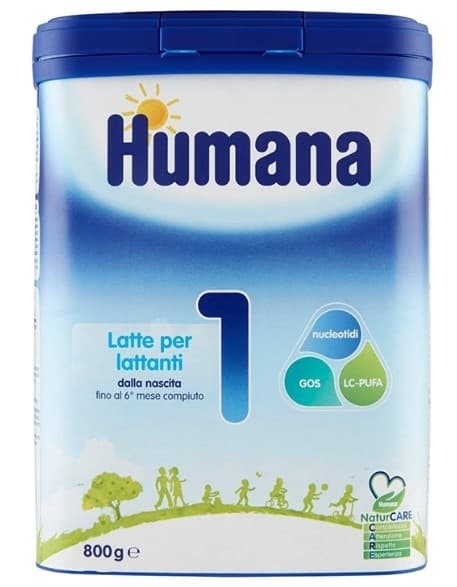 Zamensko mleko HUMANA MP 1 800g-slika
