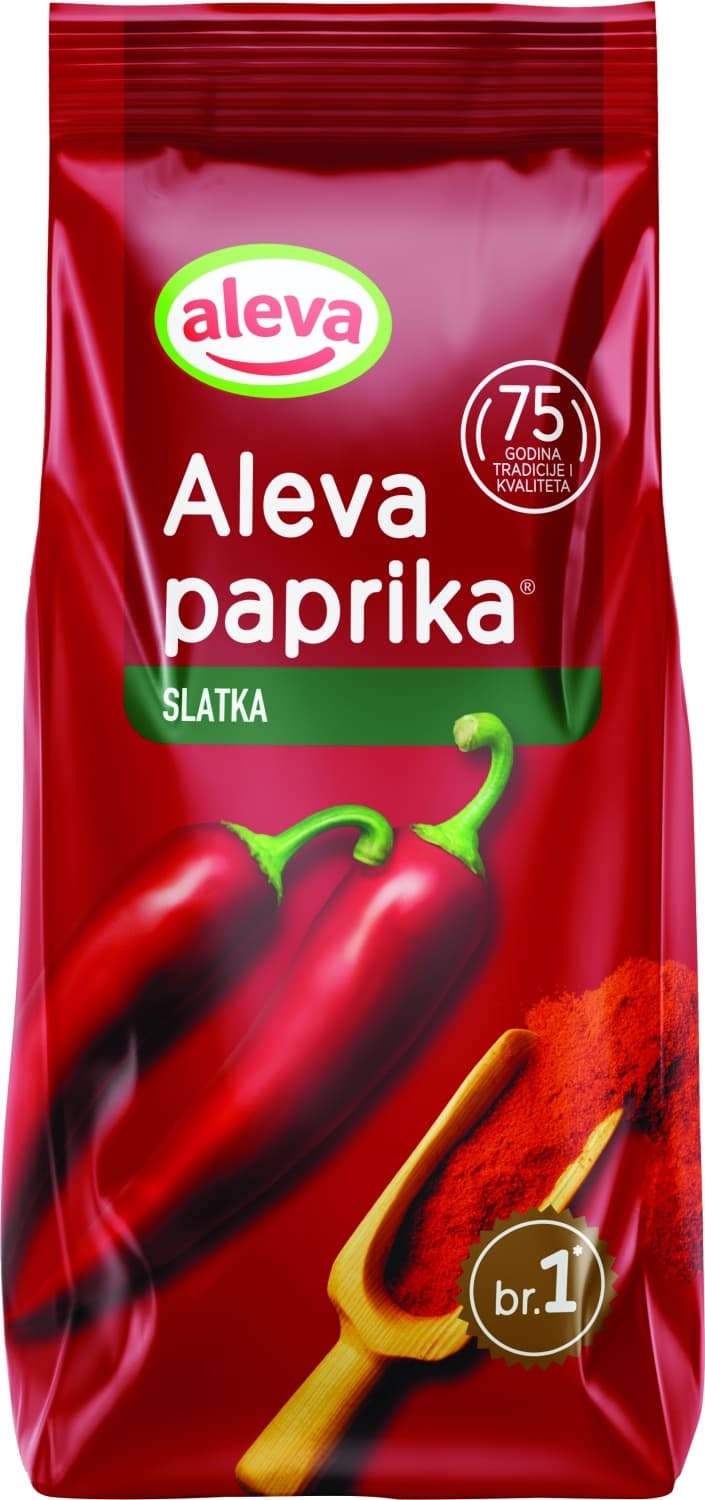 Paprika slatka mlev.zacinska Aleva 100g-slika