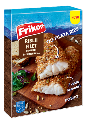 PANIRANA RIBA SA SEMENKAMA 250G FRI-slika