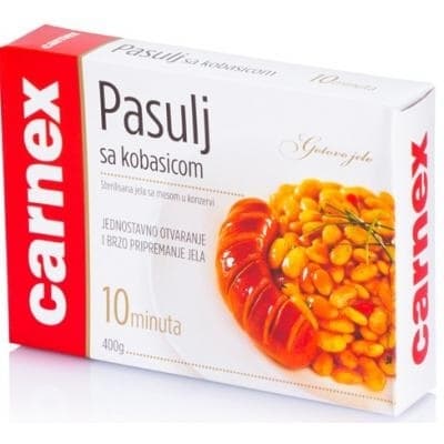 Pasulj sa kobasicom Carnex 400g-slika