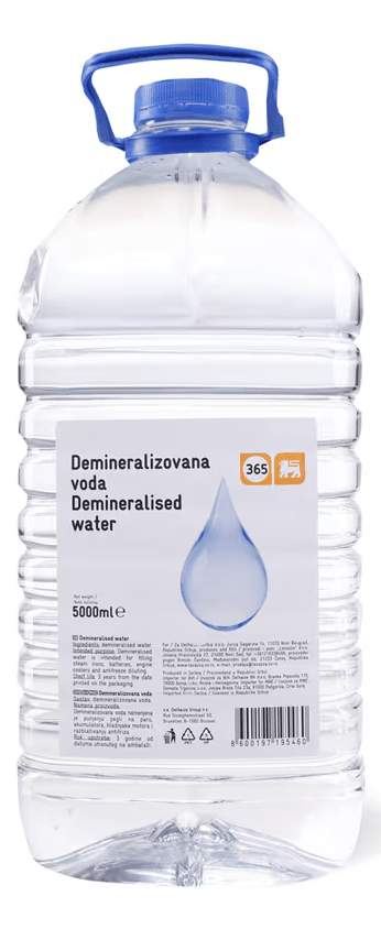 Demineralizovana voda Premia 5L-slika