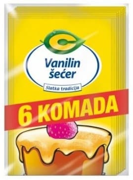 Vanil secer C 6x10g-slika
