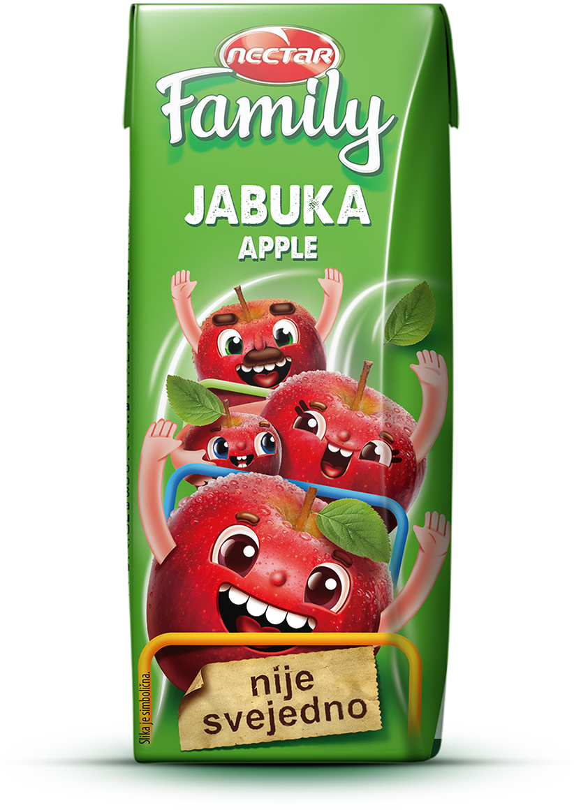 Sok jabuka Family Nectar 0,2l-slika