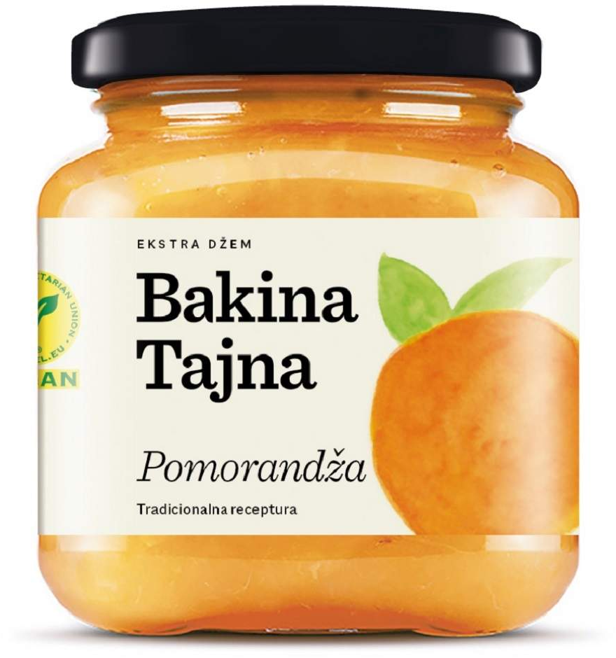 Ekstra dzem pomorandza Bakina tajna 670g-slika