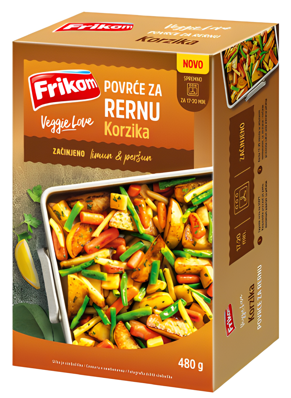 Smrznuto povrce mix Korzika Frikom 480g-slika