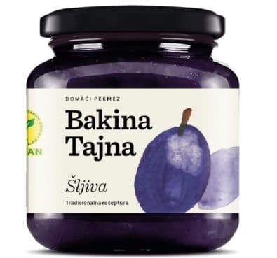 Pekmez sljiva zasladjen Bakina Tajna375g-slika