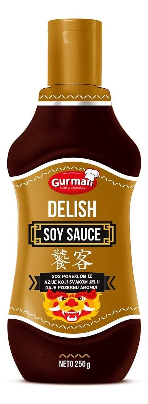 DELISH SOY SOS 250GR GURMAN-slika