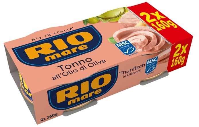 Tunj.u maslinovom ulju Rio Mare 2x160g-slika