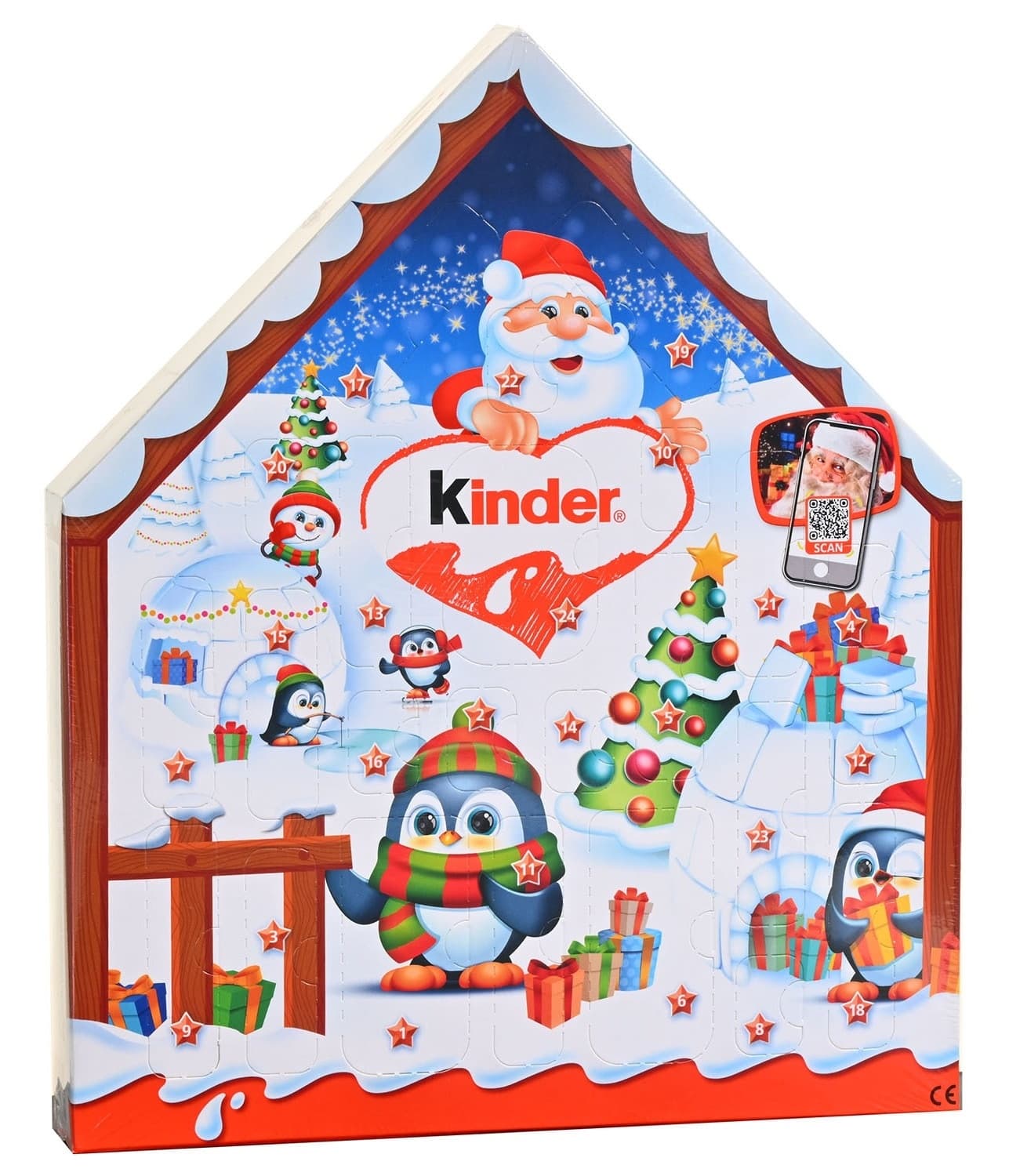 KINDER MIX ADVENT CALENDAR 184GR FERRERO-slika