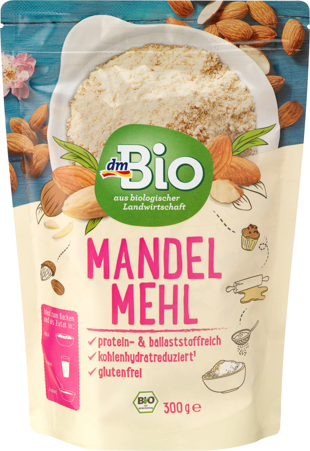 Brašno DM BIO bademovo 300g-slika