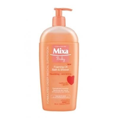 Dečiji gel MIXA za kupanje obogaćen uljima 400ml-slika