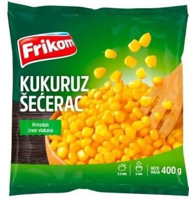 Smrznuti kukuruz secerac Frikom 450g-slika