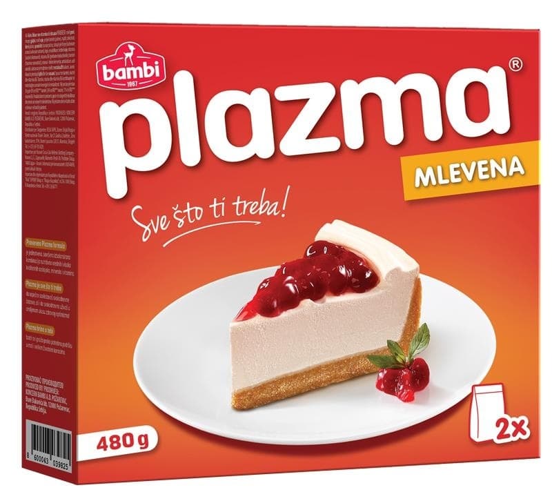 Keks Plazma mlevena 480g-slika
