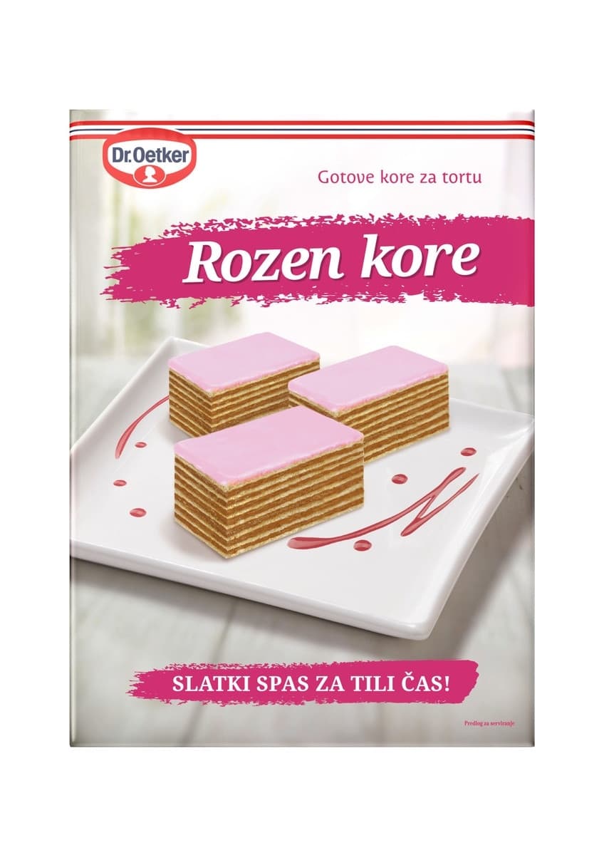 Rozen kore DR.OETKER 430g-slika