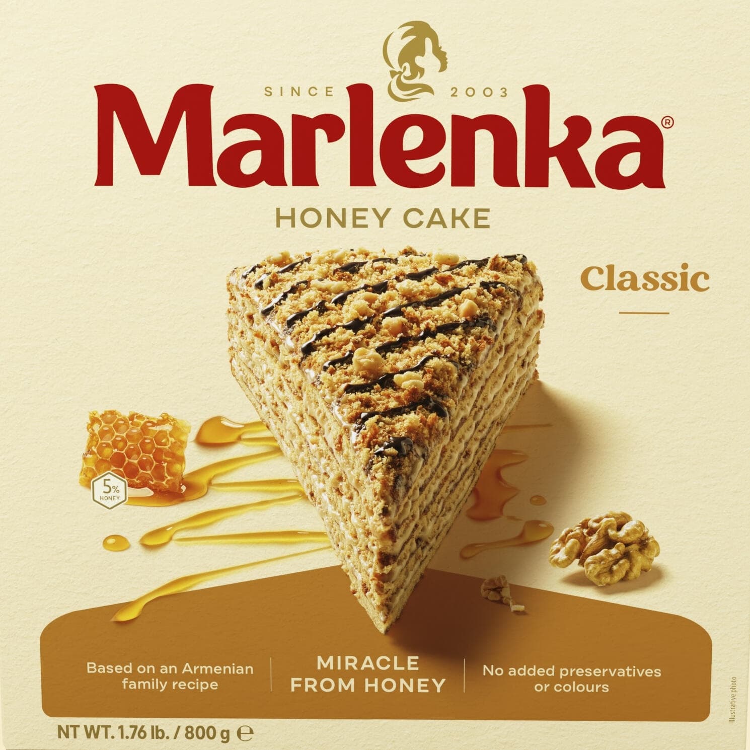 Torta Marlenka classic800g-slika