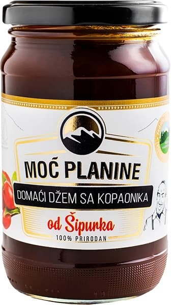 Dzem domaci sipurak Moc planine 420g-slika