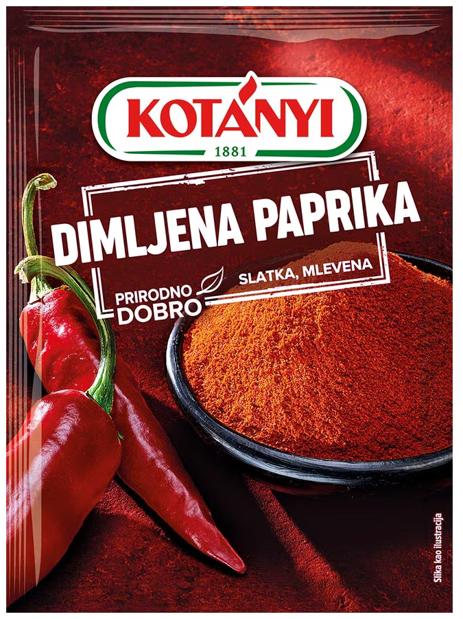 Paprika slatka dimljena 25g-slika