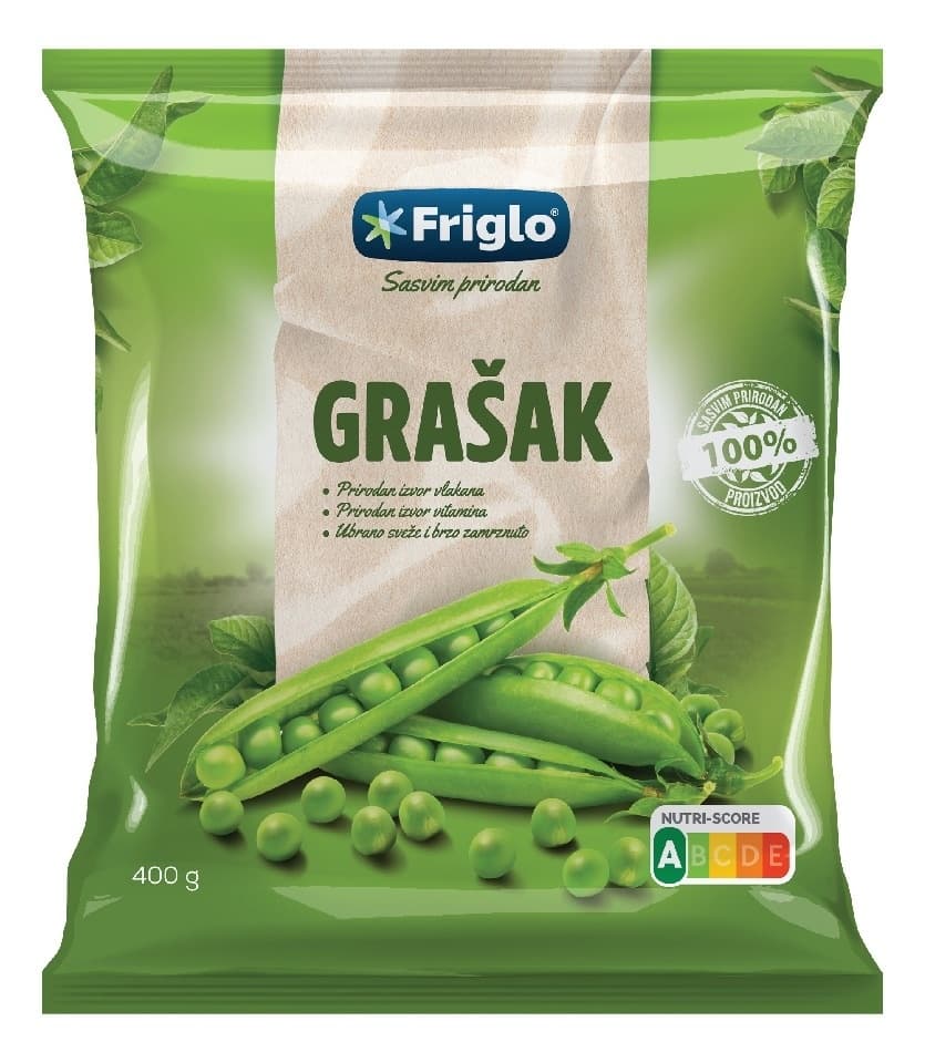 Smrznuti mladi grasak Friglo 400g-slika