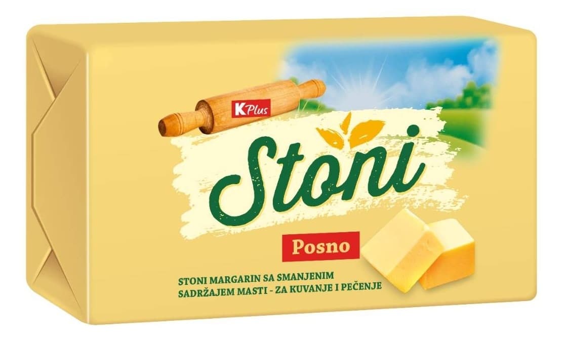 MARGARIN STONI 250G K PLUS-slika