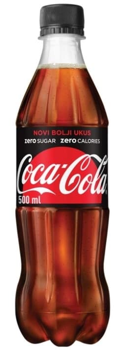 Coca Cola Zero 0.5l PET-slika