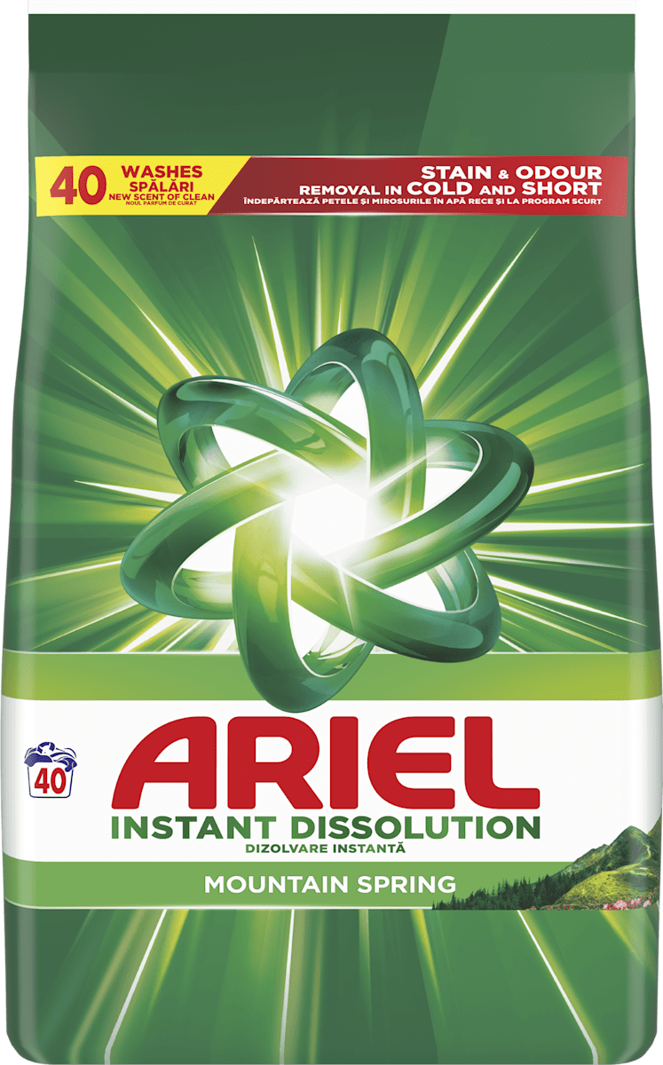 Ariel Mountain Spring 2,6kg/40 pranja-slika